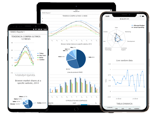 Software Inteligencia de Negocios - BI móvil  